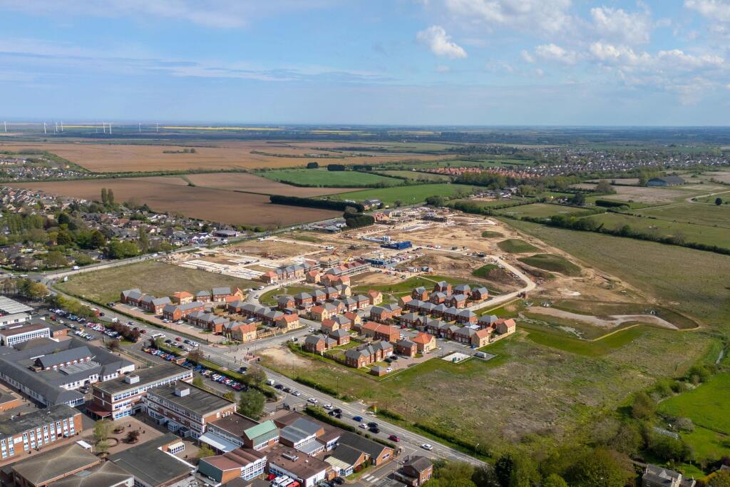 Drone image of High Forest