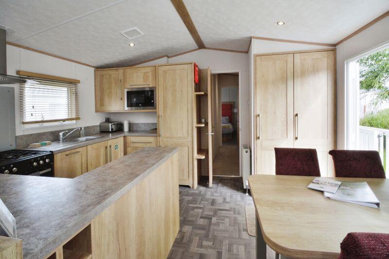 Kitchen and dining area