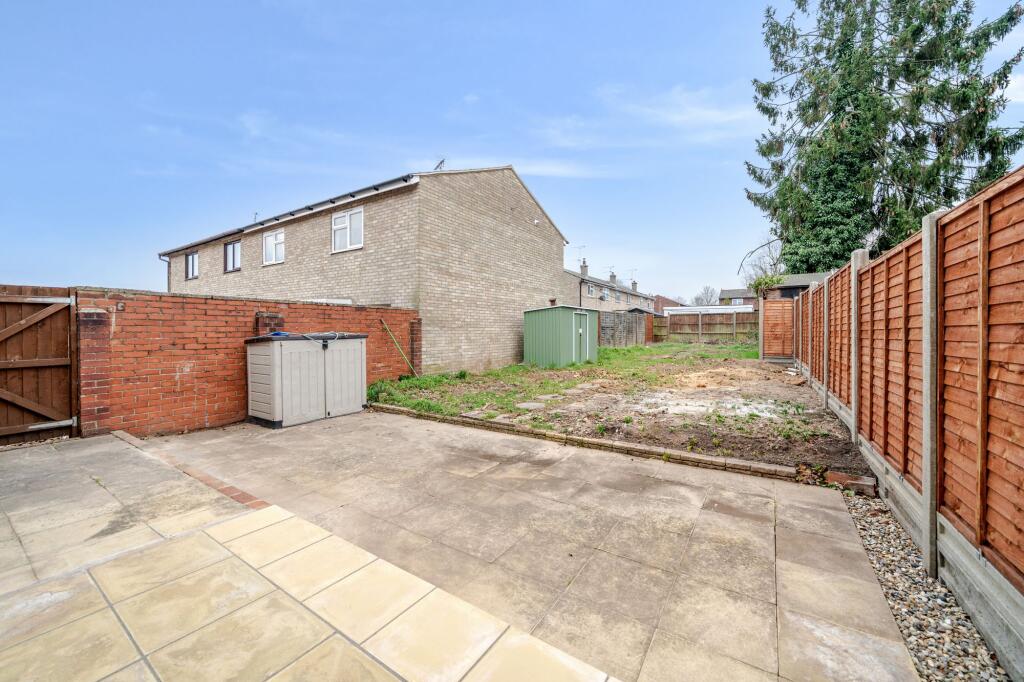 Rear garden