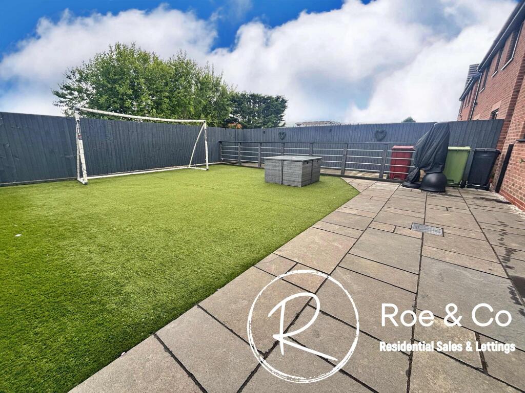 Rear garden