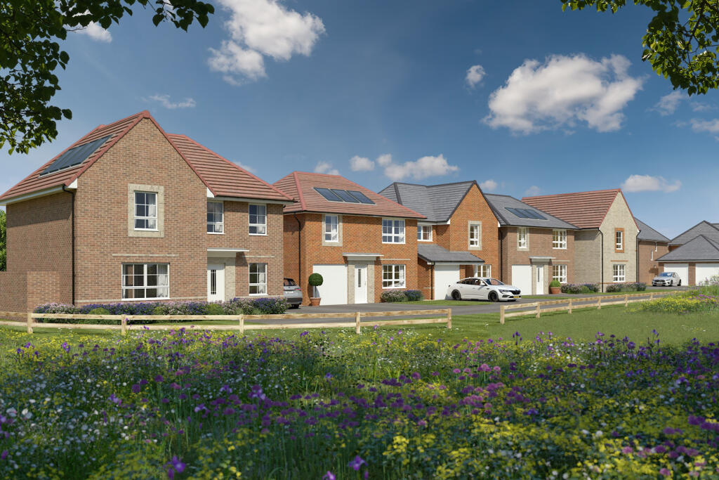 CGI view of homes at Alder Heights