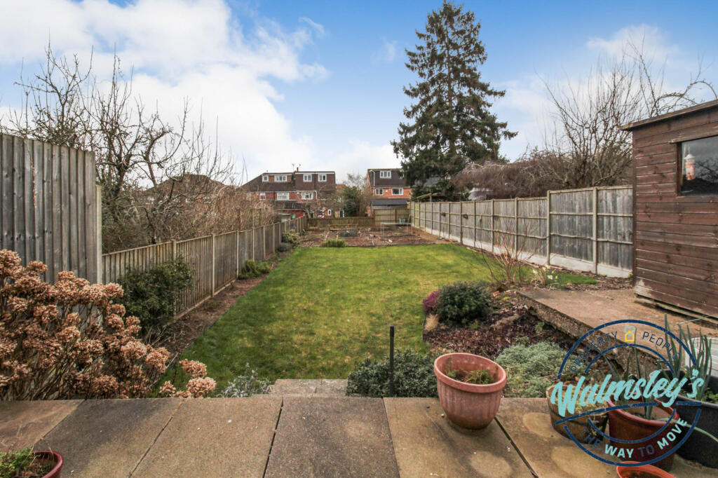 Rear South facing gardens