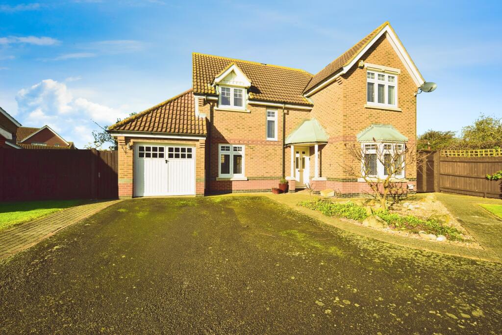 Outside View Of The Property With Driveway Parking &amp; Garage