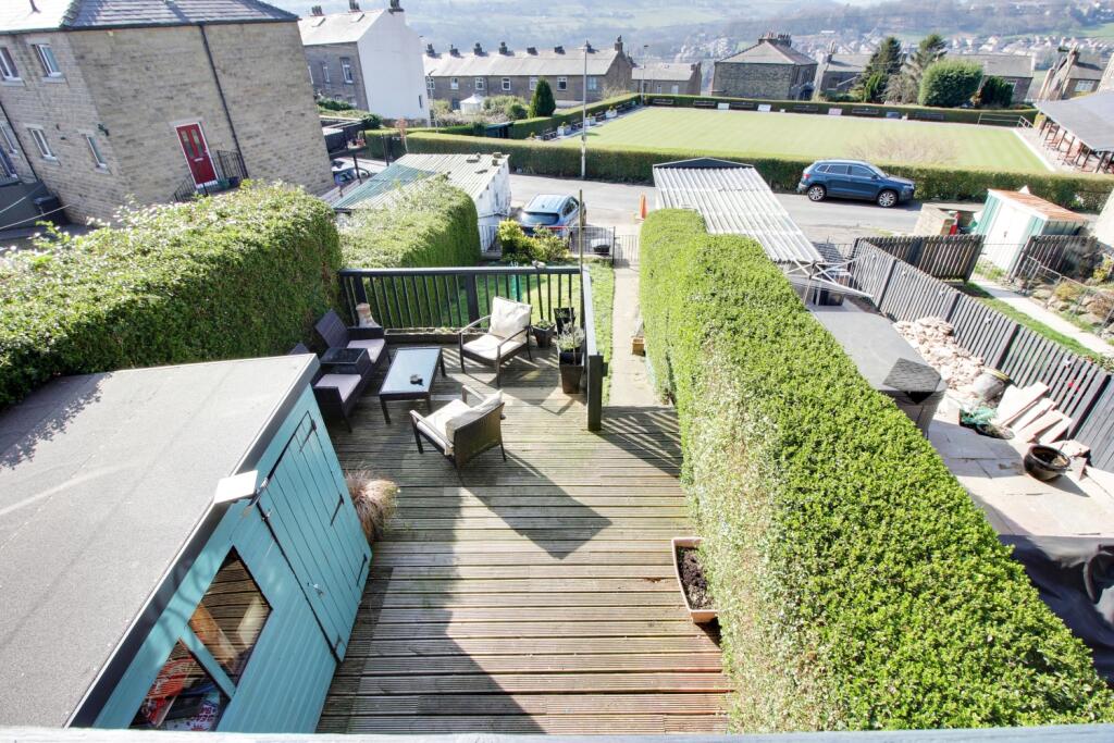 View over Back Garden