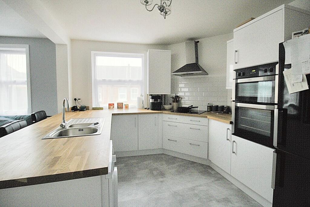 Open Planned Living Space and Kitchen