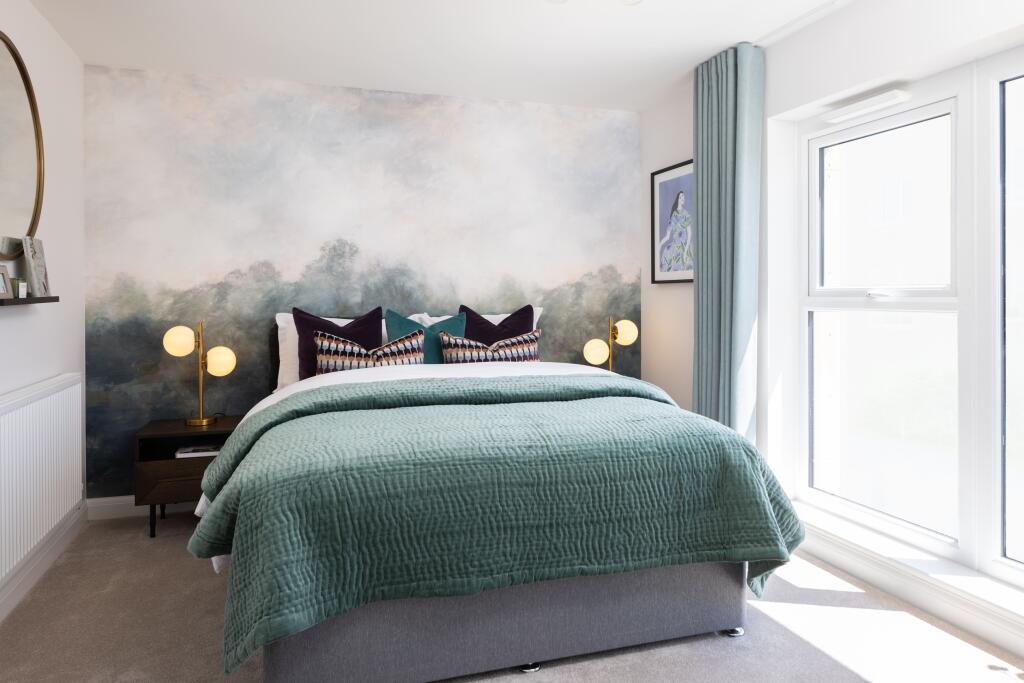 Bedroom in the Rockley 3 bedroom home