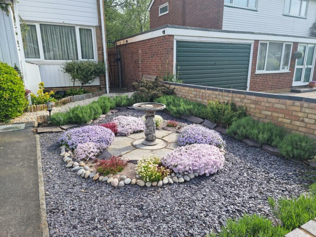 Front Garden Fountain