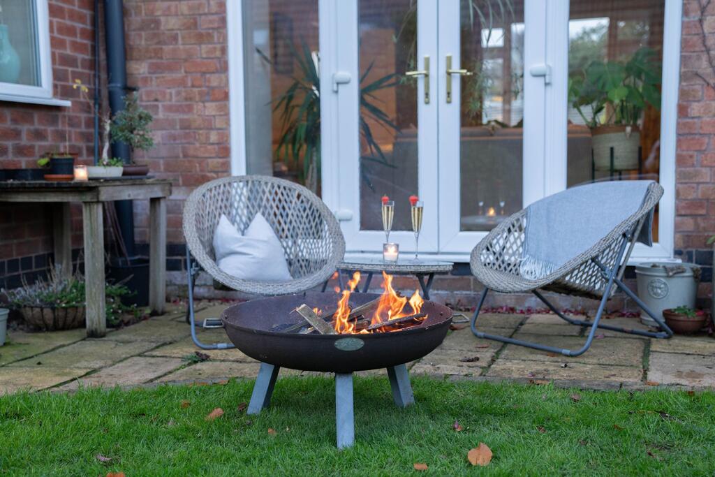 Access the garden from the lounge