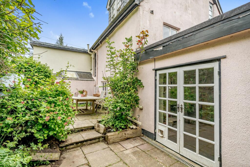 Rear patio