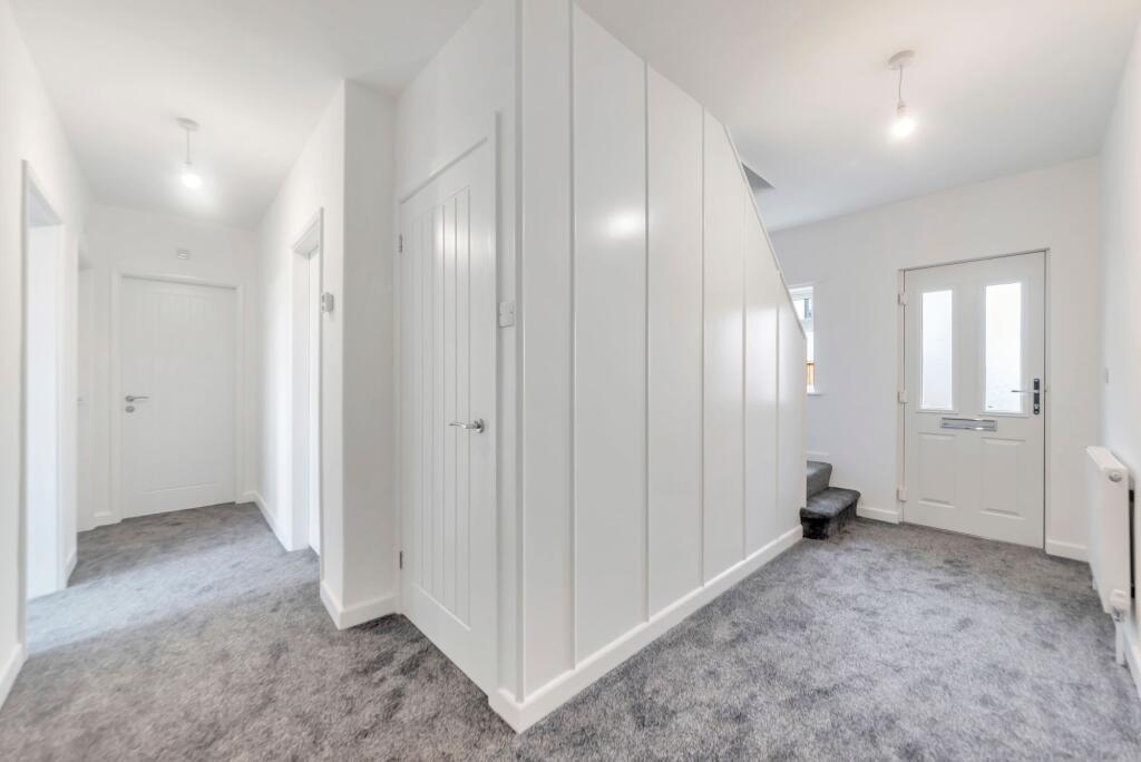 Hallway With Built In Storage