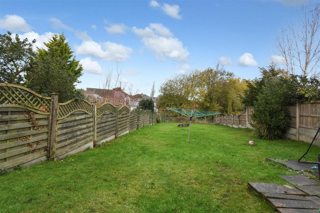 Rear garden