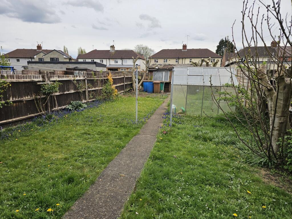 Rear garden