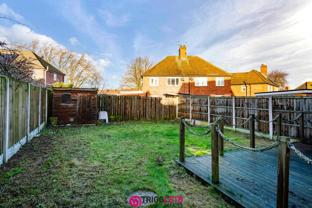 Rear garden