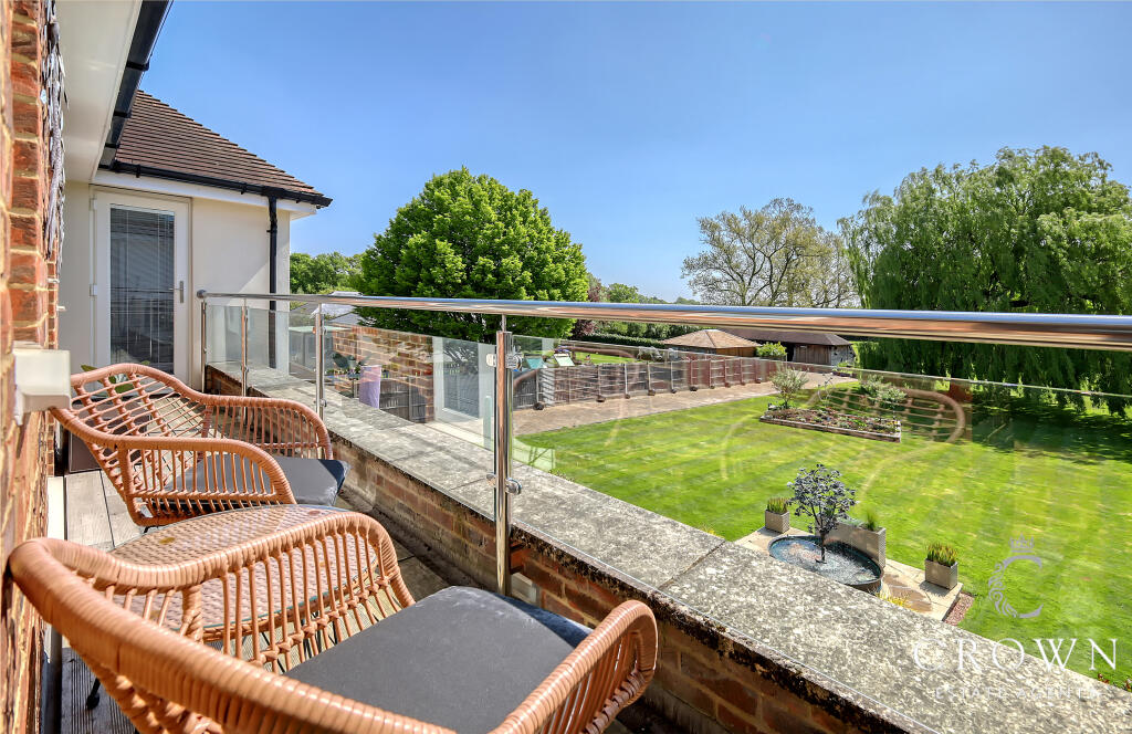 Balcony frome Bedroom One/Two and Five