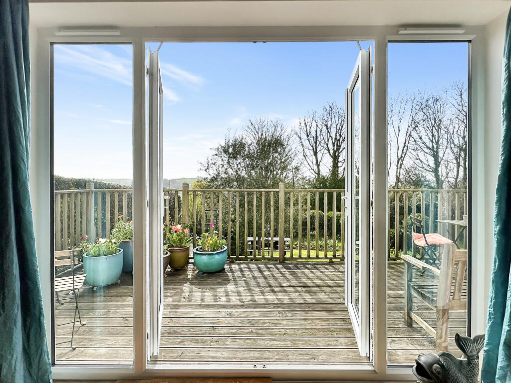 Living Room To Decked Sun Terrace