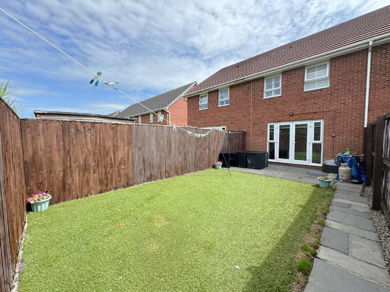 Rear of Property