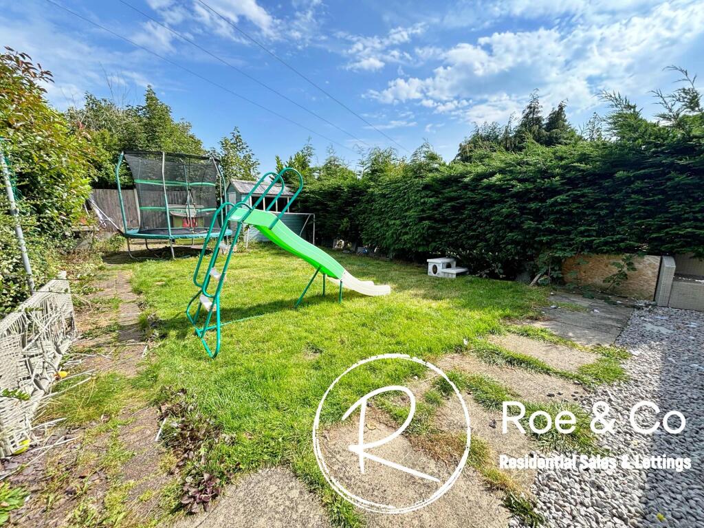 Rear garden