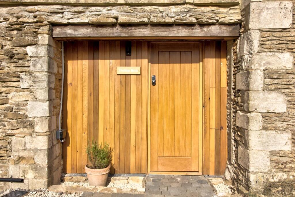 Barn entrance