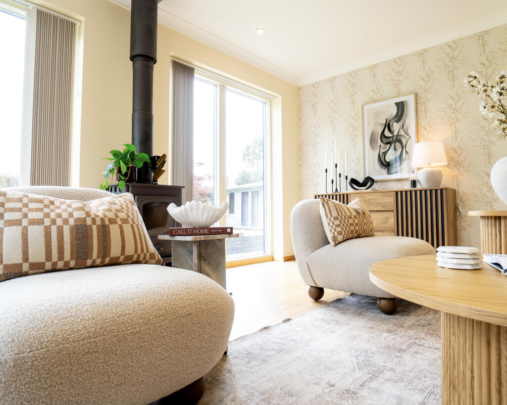 Open plan living space