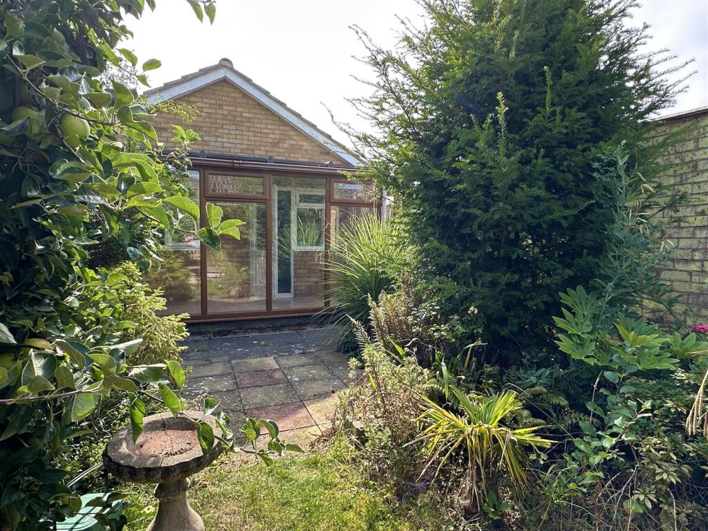 rear garden -patio