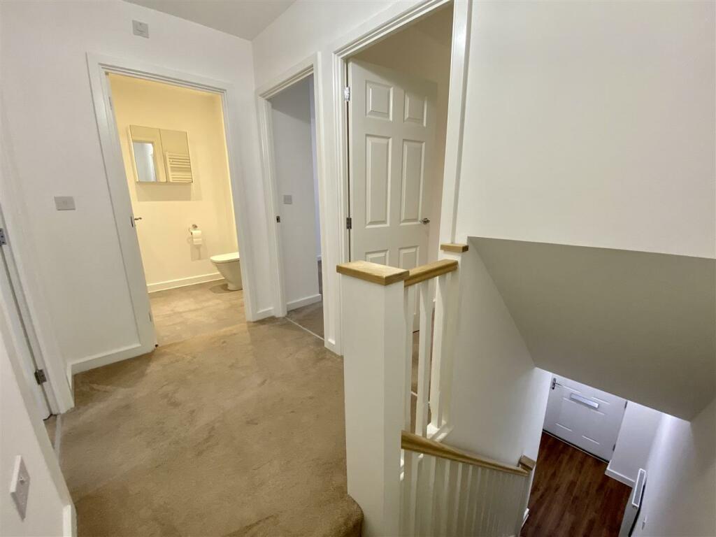 Landing with Loft Access