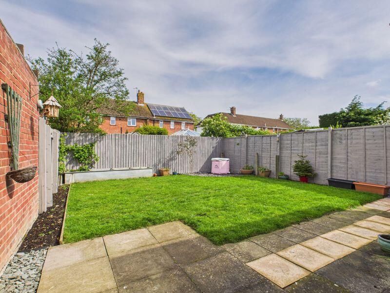 Rear garden