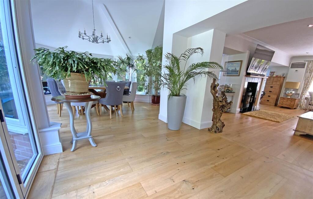 Reception Room into Garden Room