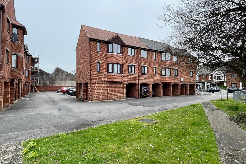 Car port at rear