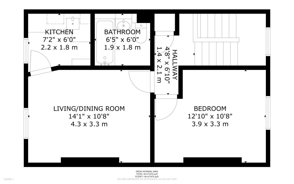 58C Colvestone Crescent, Hackney, London, E8 2LH