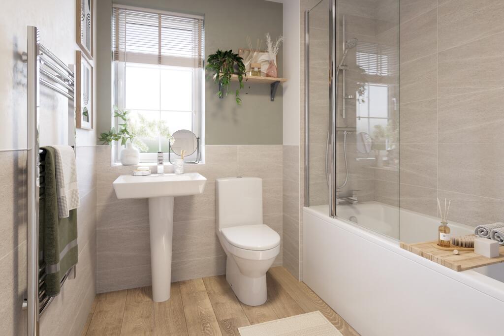 internal cgi of the bathroom in the pembury