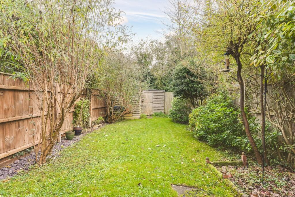 Rear garden