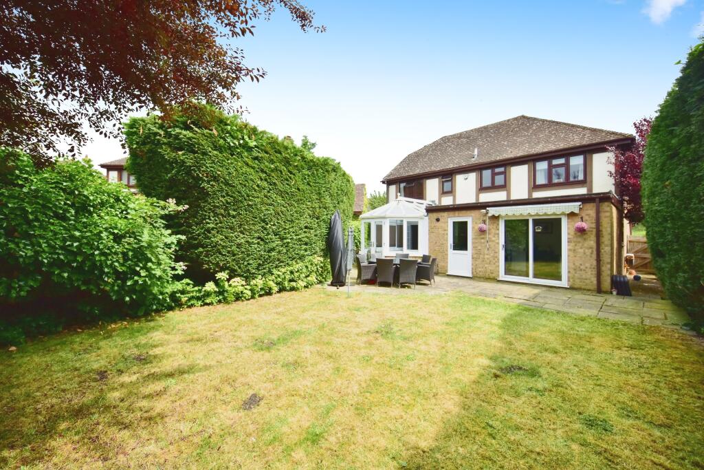 Private Rear Garden With Back Property View