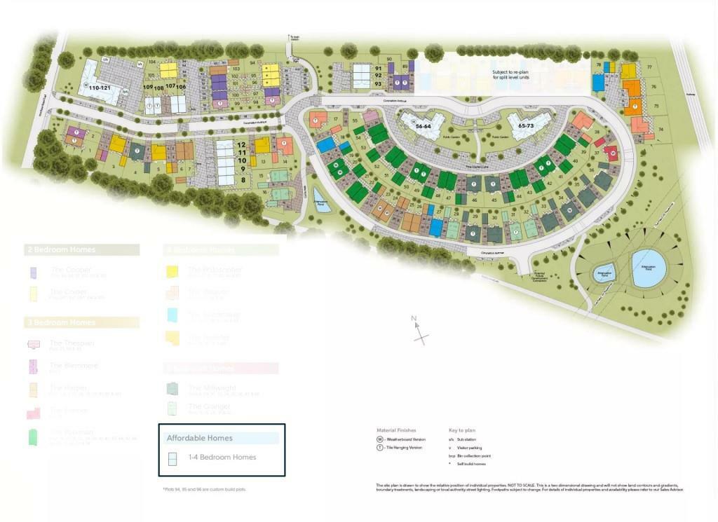 King Georges Vale Site Plan