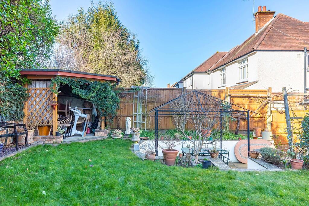 Rear garden