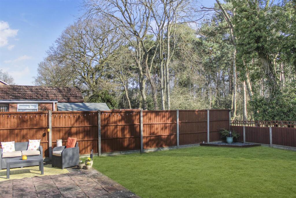 Rear garden