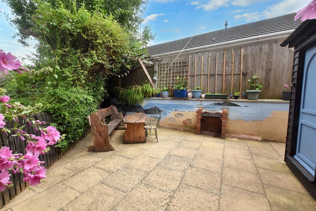 Rear Patio