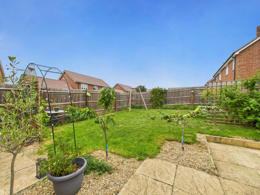 Rear garden