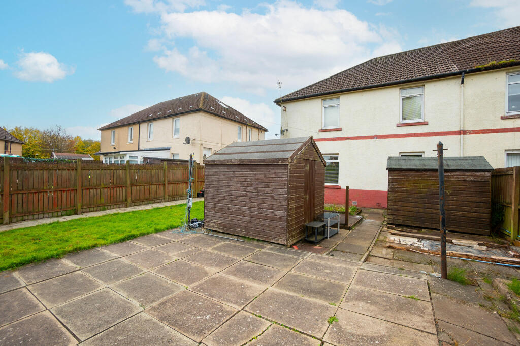 Rear of Property