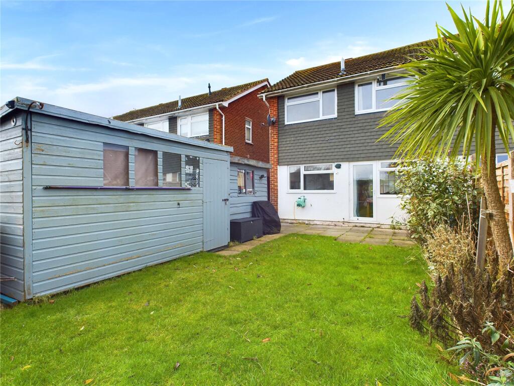 Rear of Property