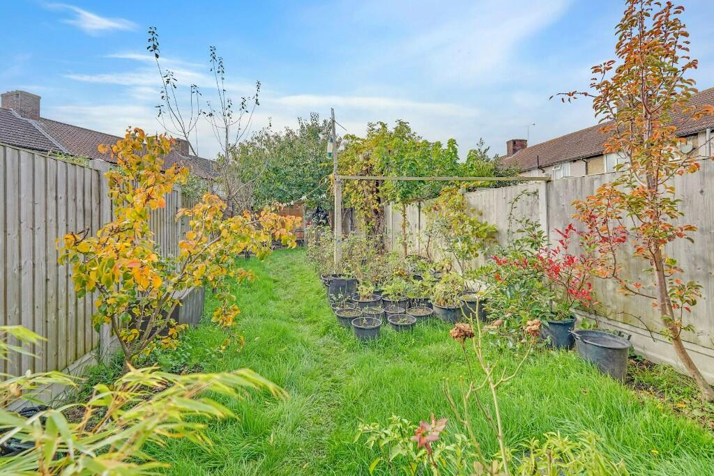 Private rear garden 