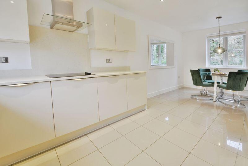 Kitchen towards dining area