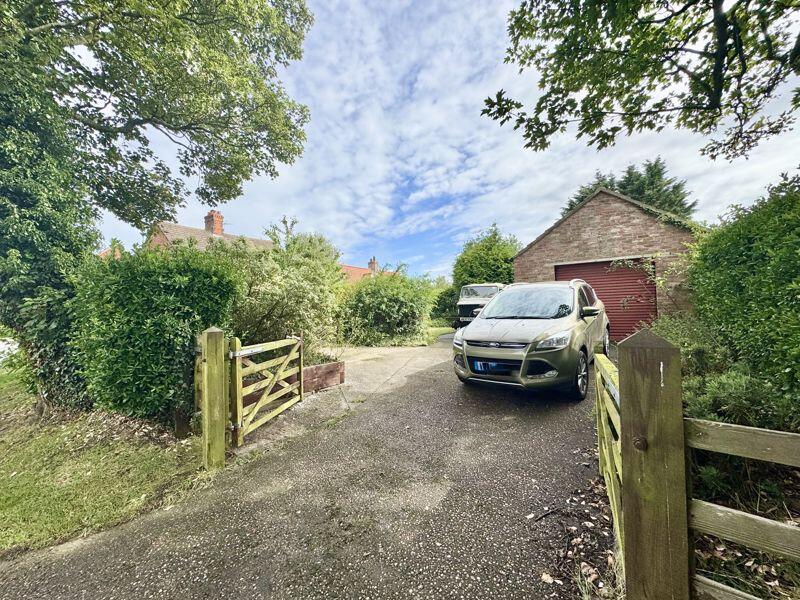 Rear gates and garage