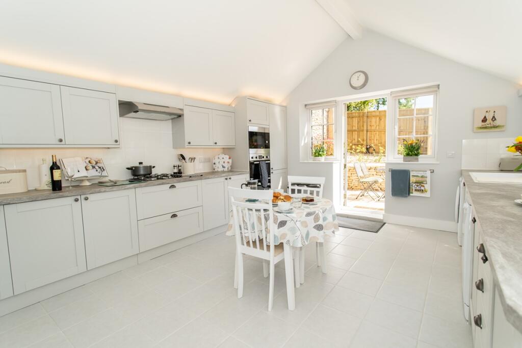 Kitchen onto patio