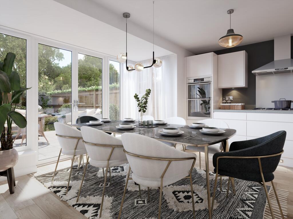 Milford CGI kitchen-diner