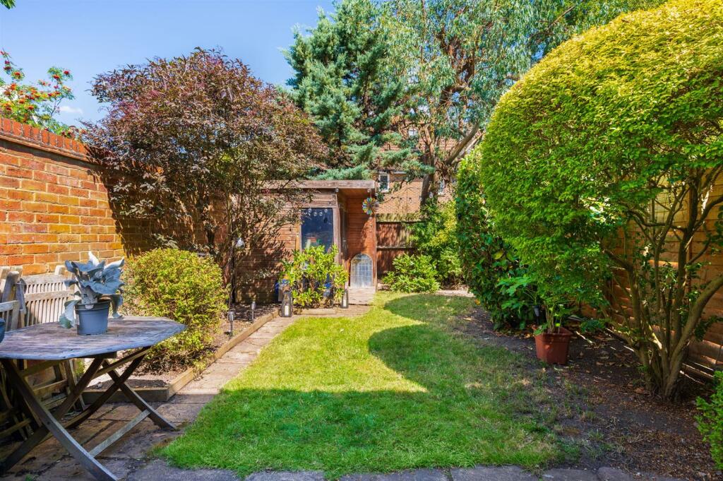 Rear garden
