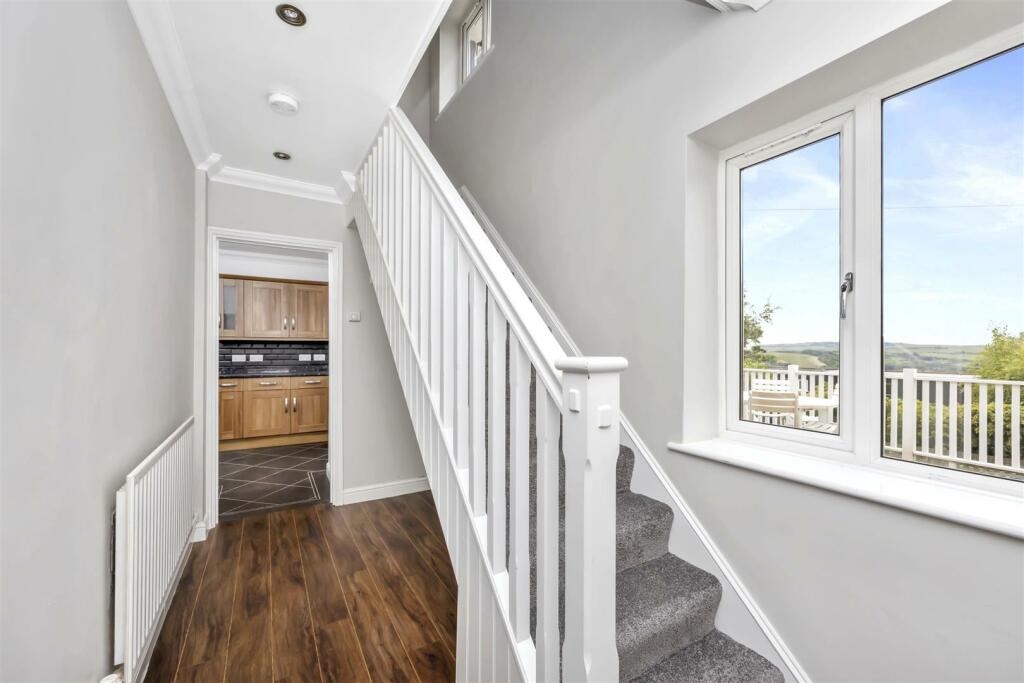 Stairs rising to First Floor