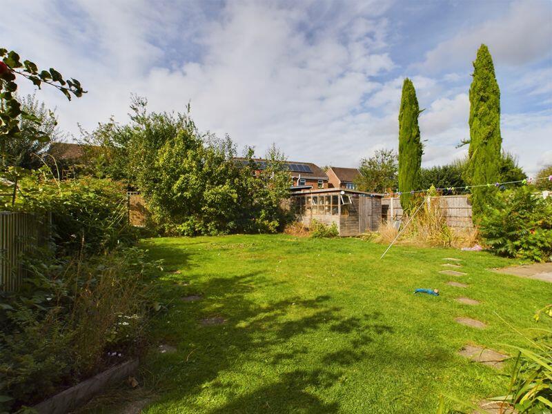 Rear garden