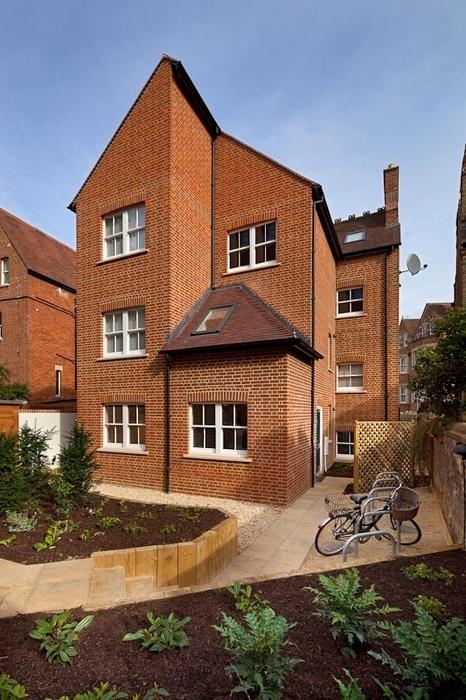 Rear of property