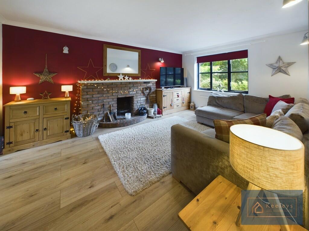 Lounge with open ...