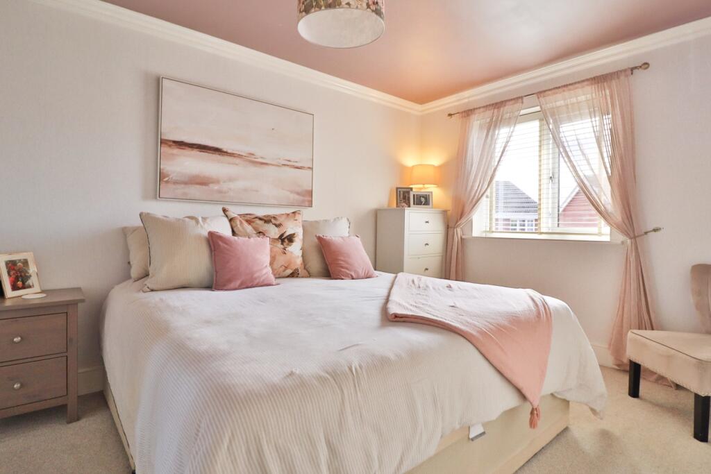 Master bedroom front facing